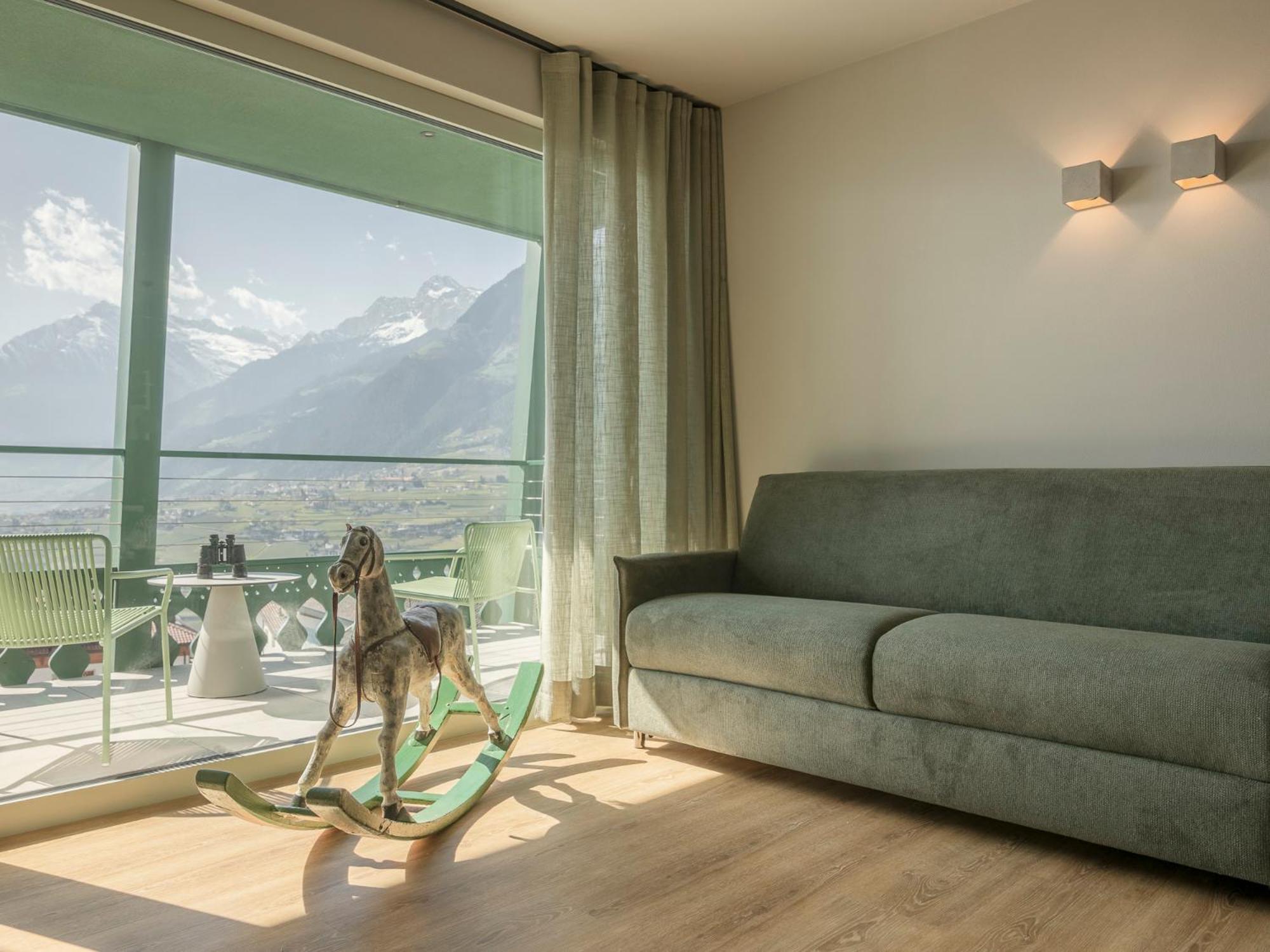 Pension Hoefler - Fernblick Schenna Exteriér fotografie