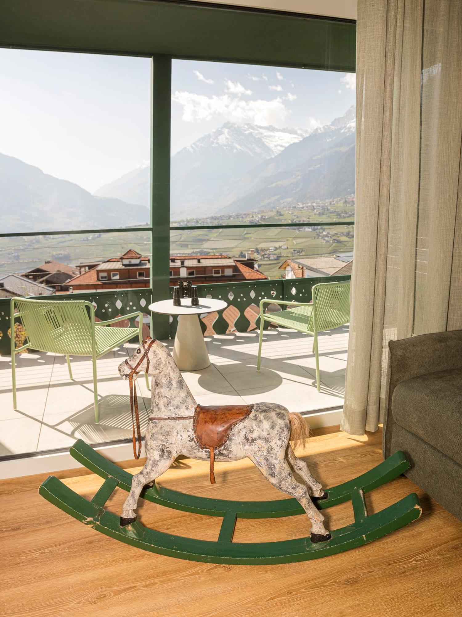 Pension Hoefler - Fernblick Schenna Exteriér fotografie